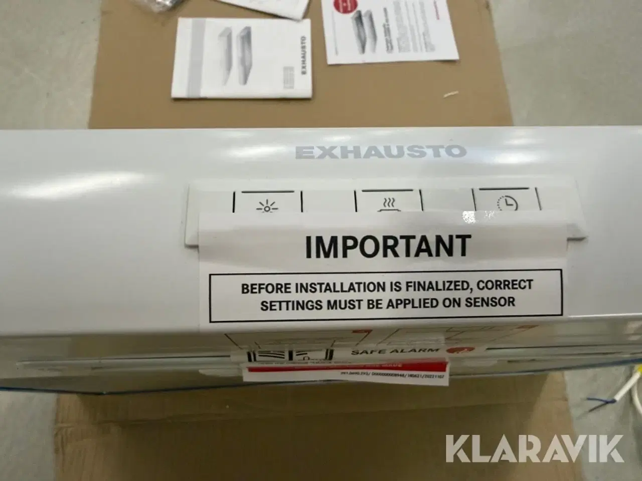 Billede 11 - Emhætter Exhausto Del 142wer 20 styk