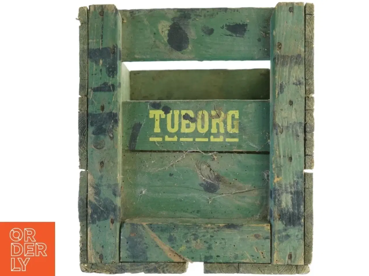 Billede 3 - Gammel Tuborg træ ølkasse fra Tuborg (str. 47 x, 30 x 36 cm)