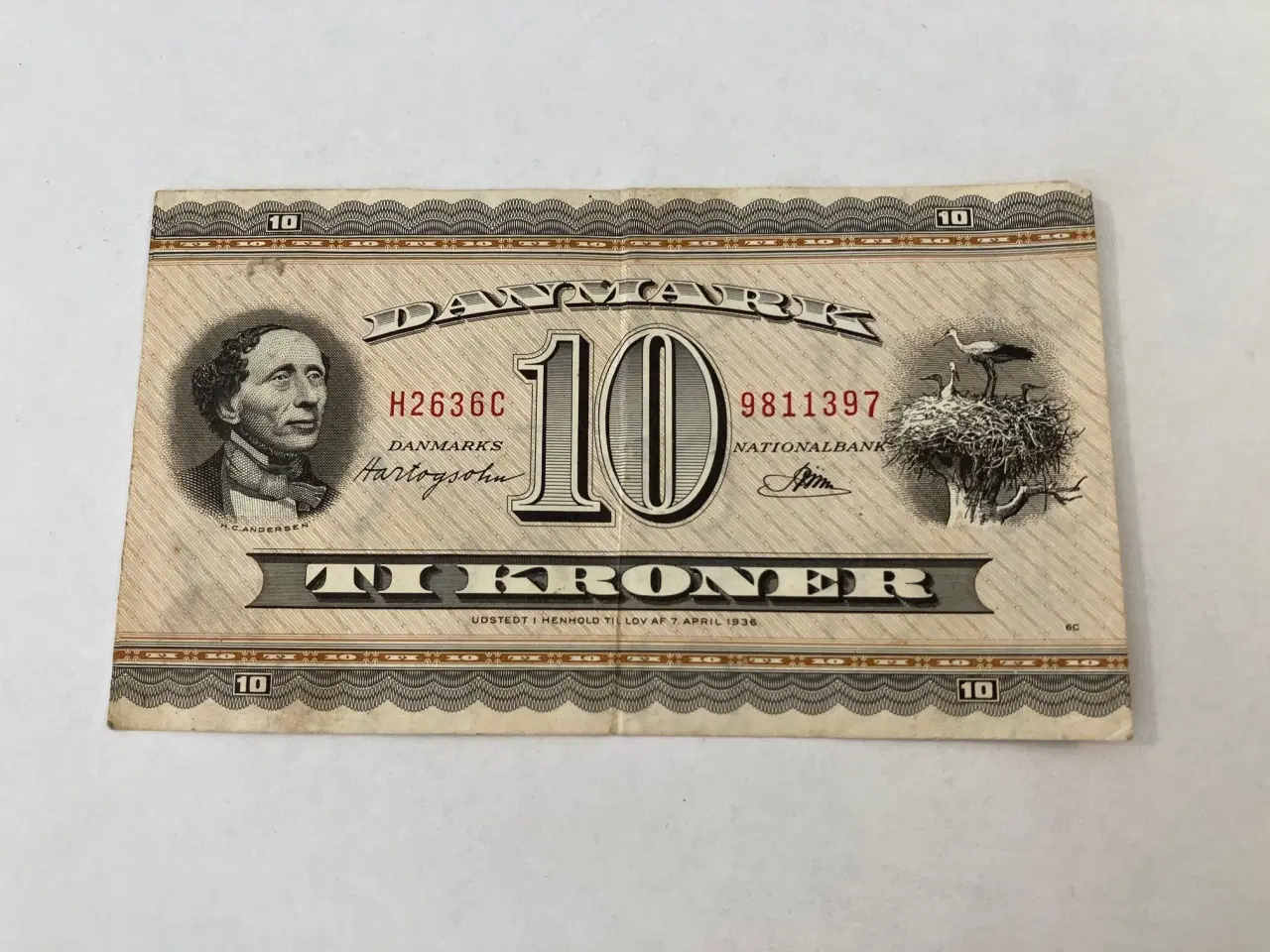 Billede 1 - 10 Kroner Danmark 1963