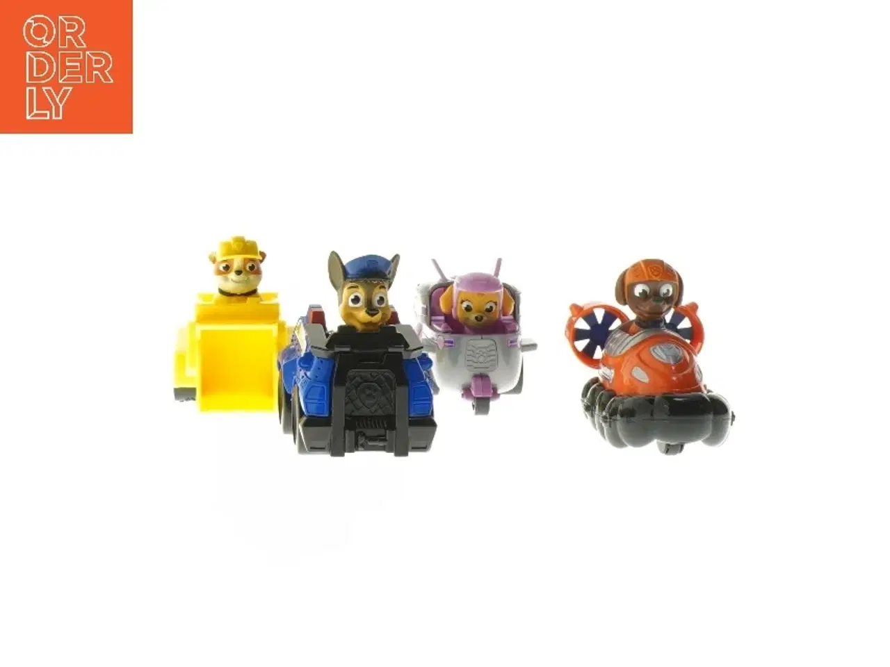 Billede 1 - Sæt af 4 Paw Patrol køretøjer fra Paw Patrol (str. 4 stk 10 cm)