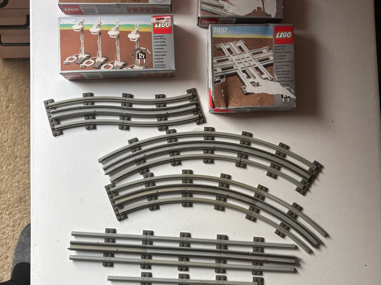 Billede 3 - Togskinner til  Lego Tog 12 V. 