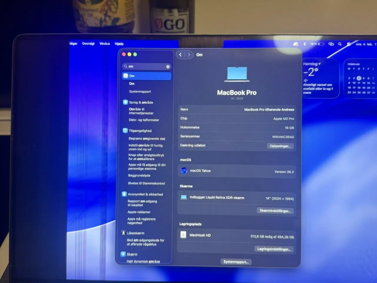 Billede 3 - MacBook Pro 14” (M2 Pro, 2023)