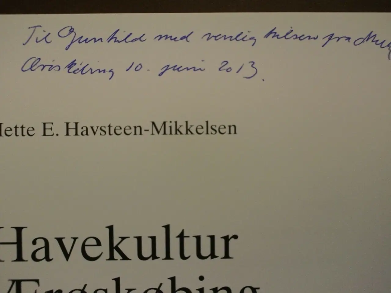 Billede 2 - havekultur i ærøskøbing, af mette e. havsteen-mikk