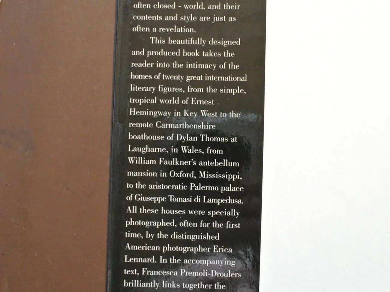 Billede 3 - writers' houses, by francesca premoli-droulers