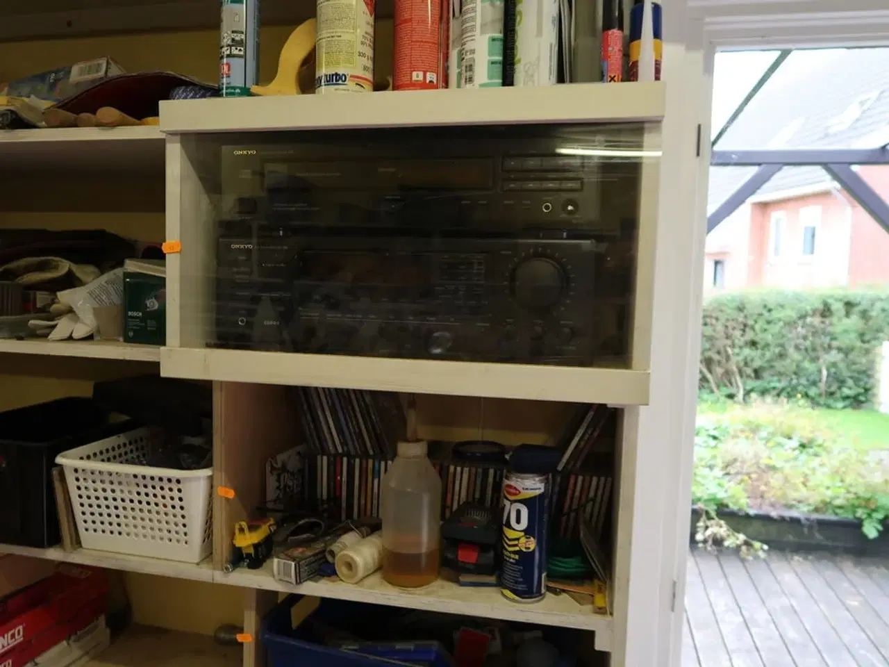 Billede 5 - Div. Plejemidler, værktøj, forstærker ONKYO samt højtalere