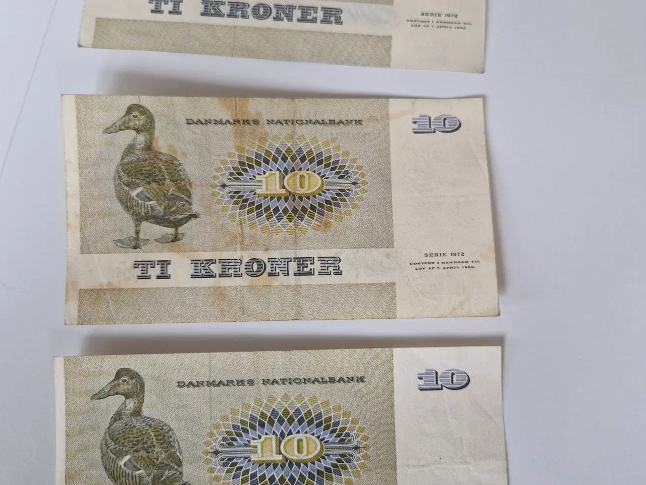 Billede 5 - Danske 10kr sedler 