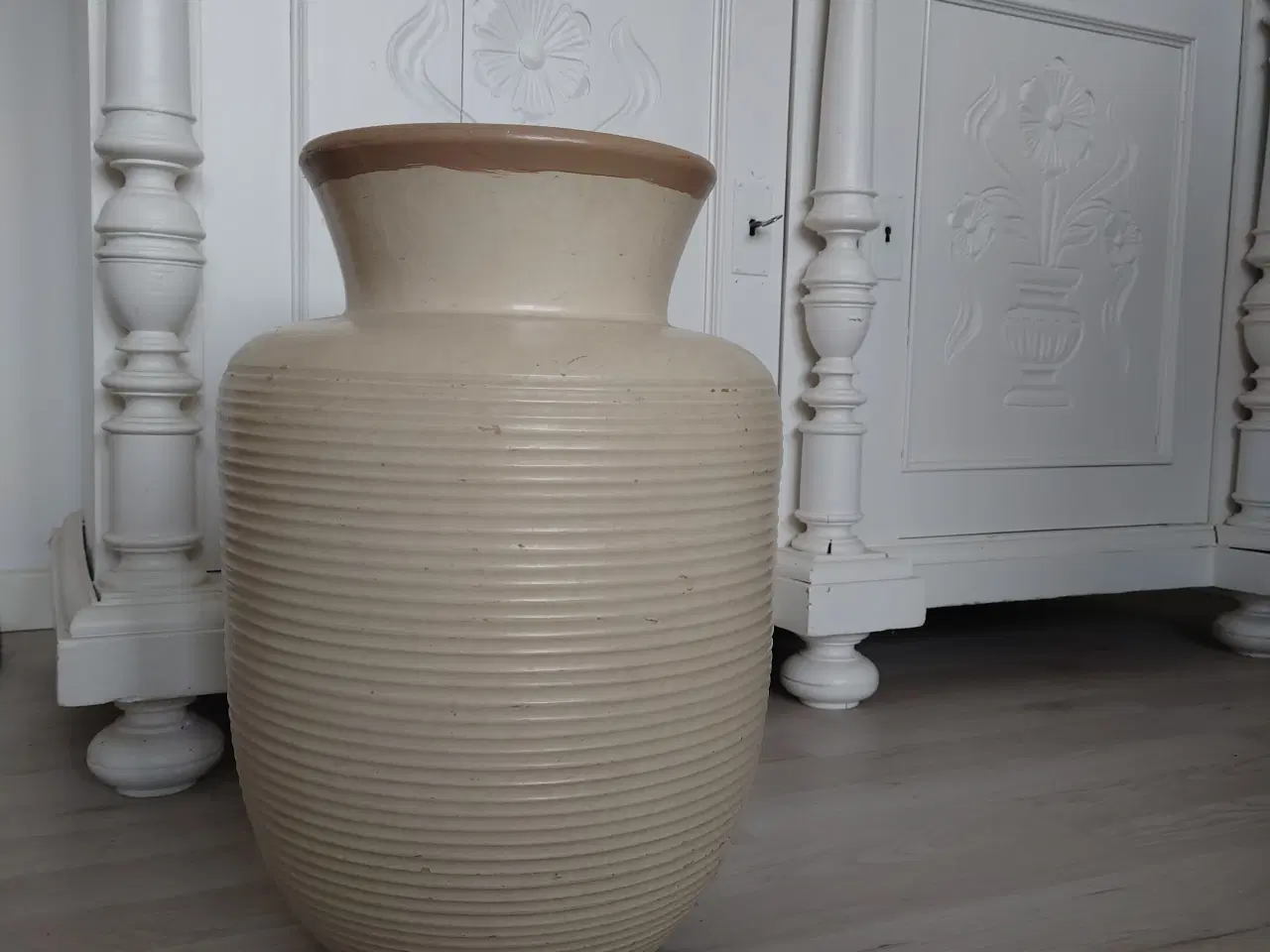 Billede 1 - Stor krukke/vase fra Knabstrup 