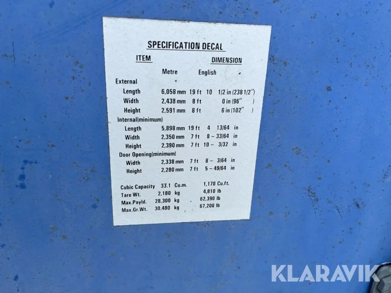 Billede 9 - Skibscontainer 20 Fod