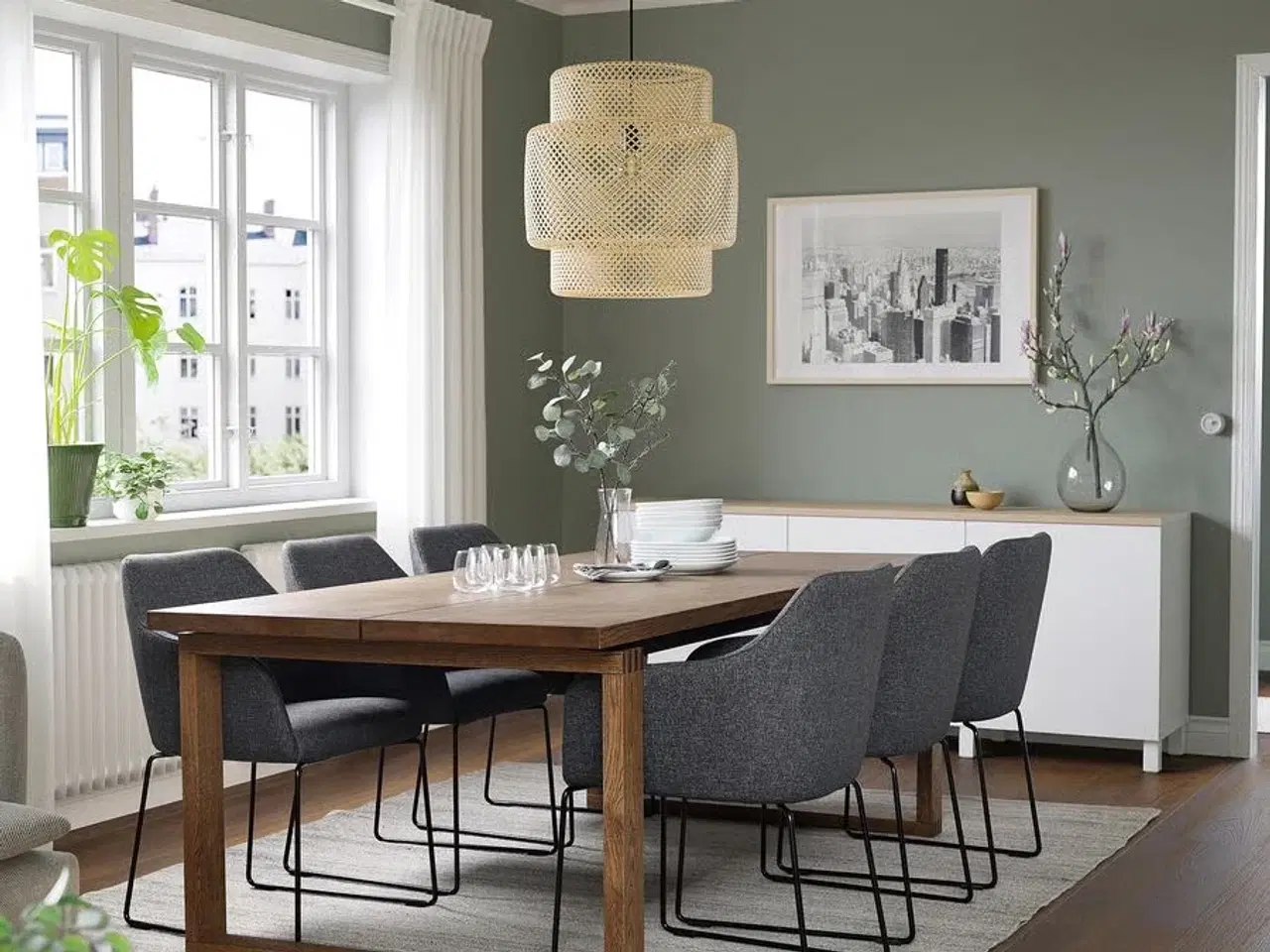 Billede 8 - Spisebord fra ikea MÖRBYLÅNGA