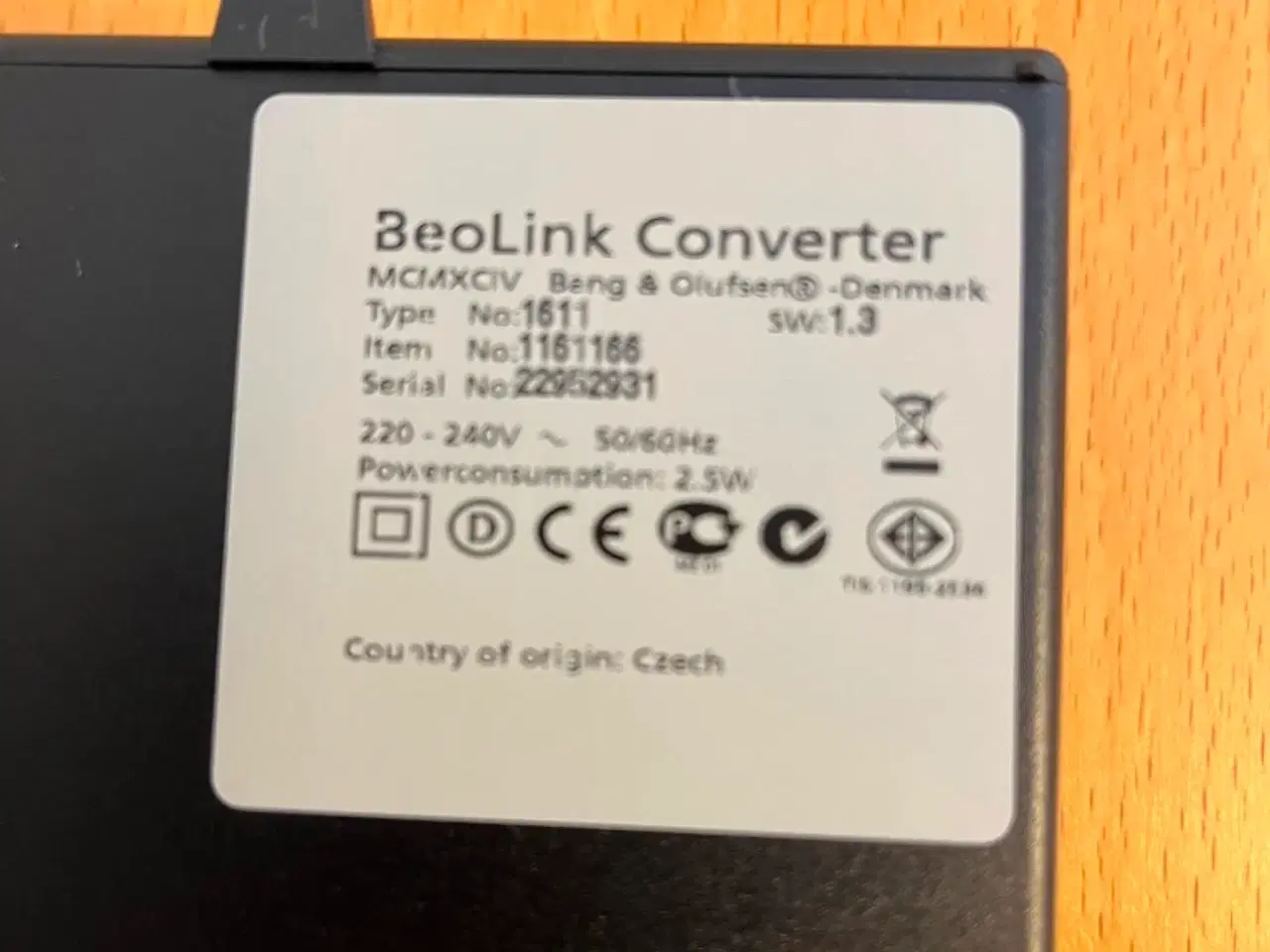 Billede 7 - B&O BeoLink Convertere (2 stk). DL/ML + ML/NL