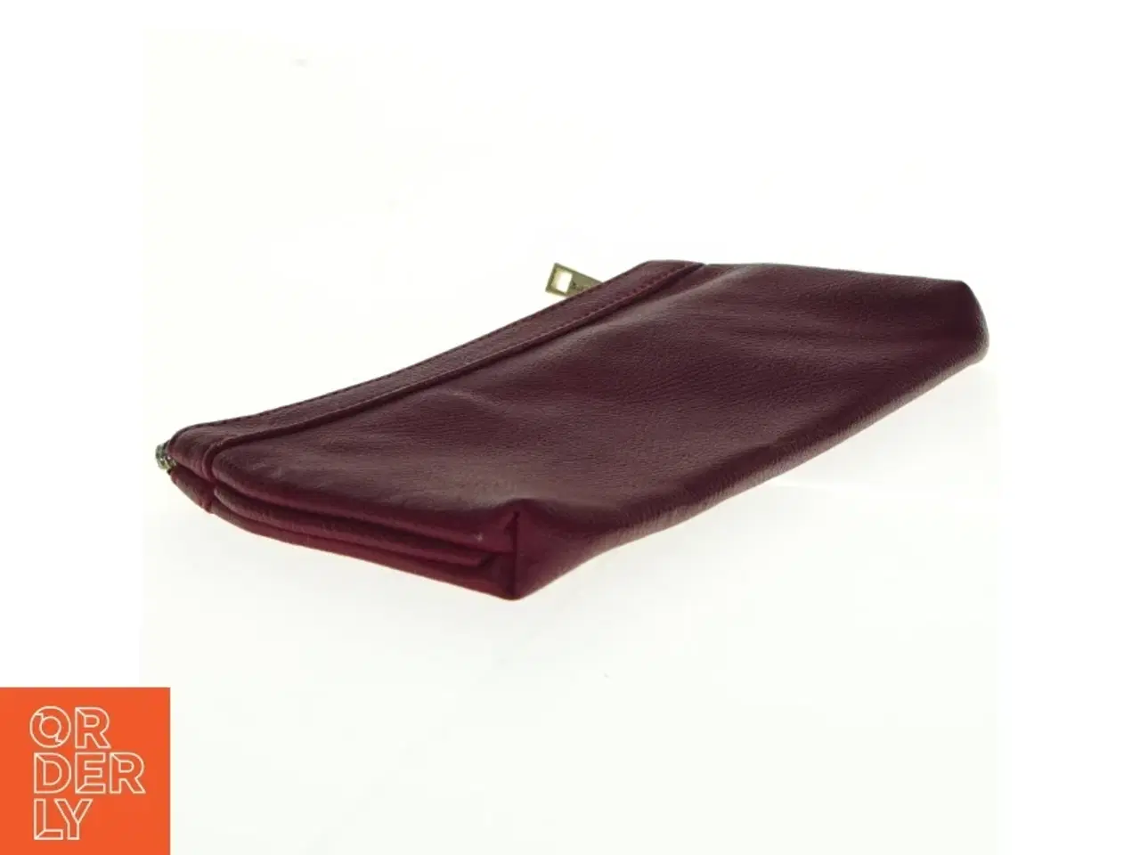 Billede 2 - Vinrød kosmetikpung fra Jjdk (str. 25 x 14 cm)