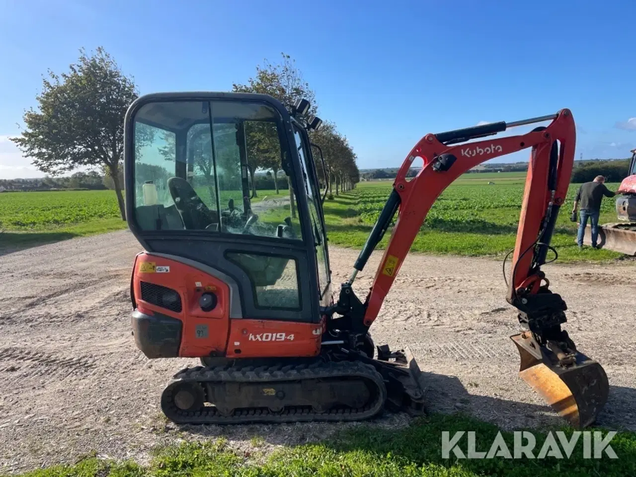 Billede 4 - Gravemaskine Kubota KX019-4 med Tiltfunktion