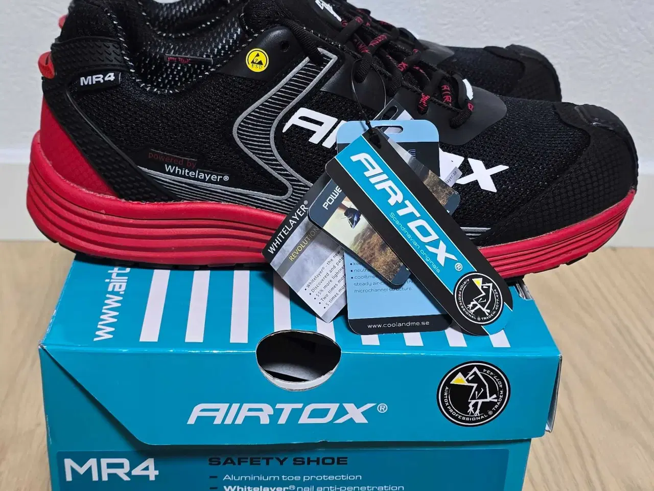 Billede 2 - Helt nye Airtox MR4 Sikkerhedssko
