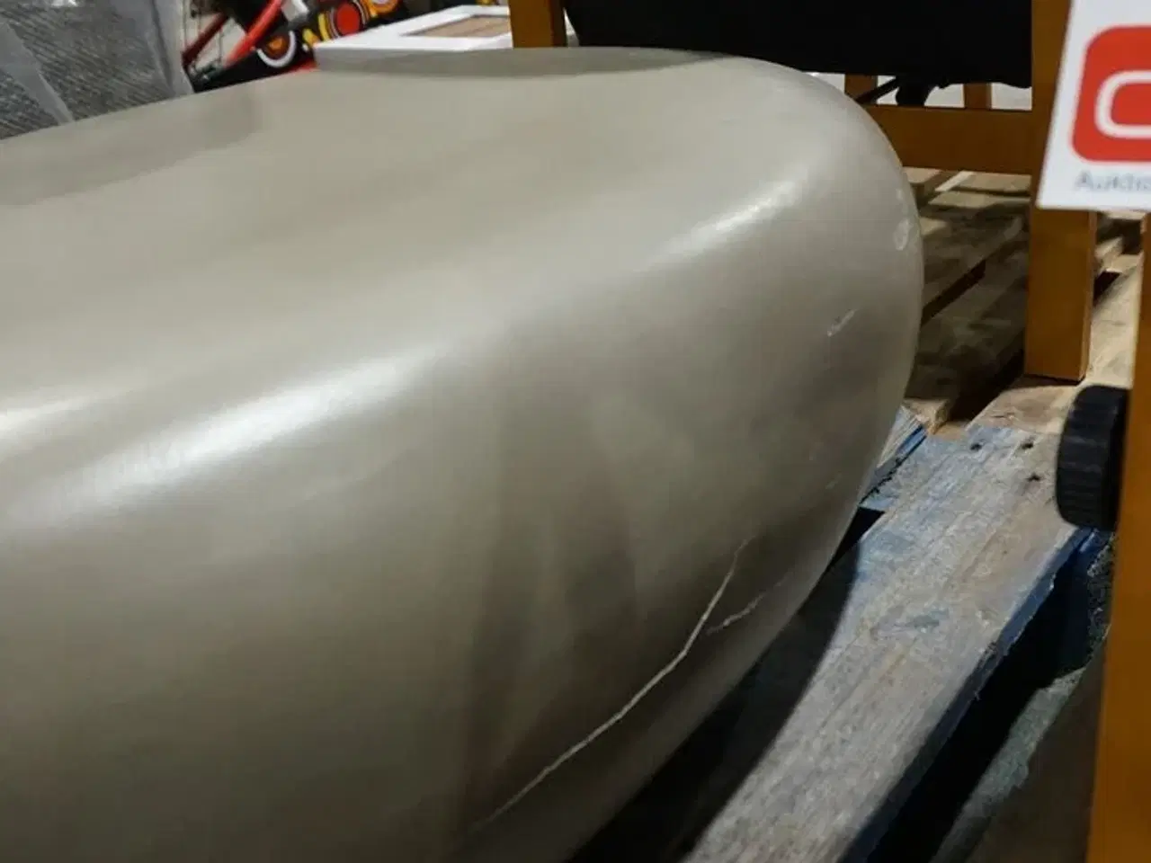 Billede 4 - Kalmar ovalt loungebord 105x68 cm