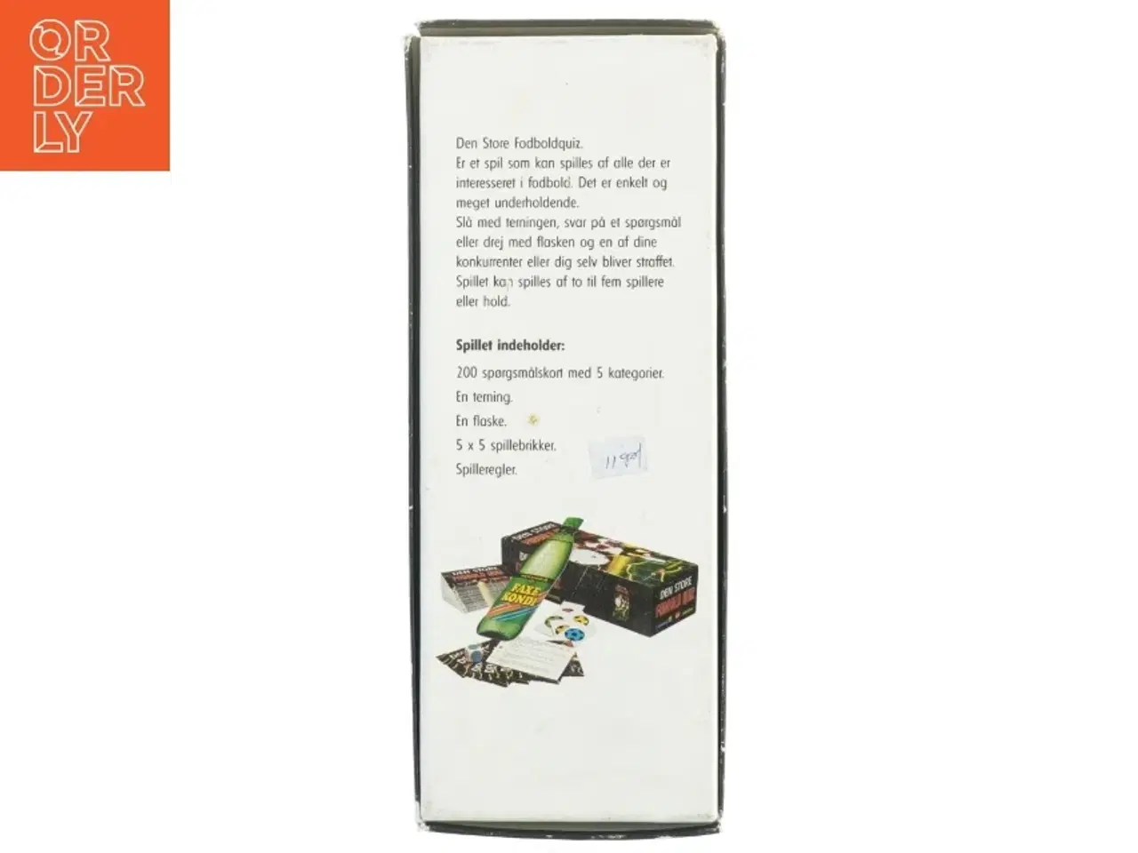 Billede 3 - Den Store Fodbold Quiz Spil (str. 26x10 cm)
