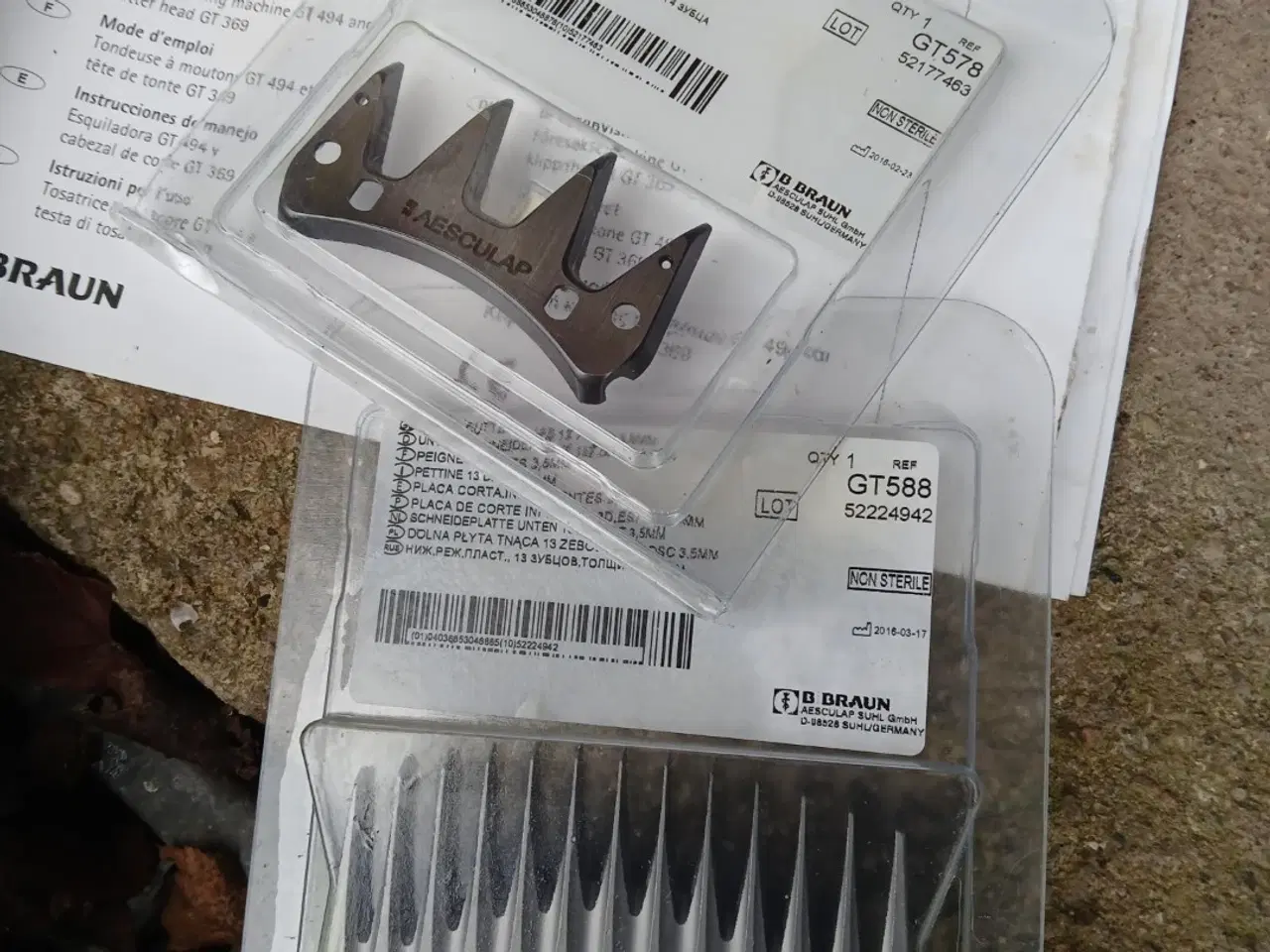 Billede 6 - Aesculap Econom2 elektrisk Fåreklipper m/ Tilbehør