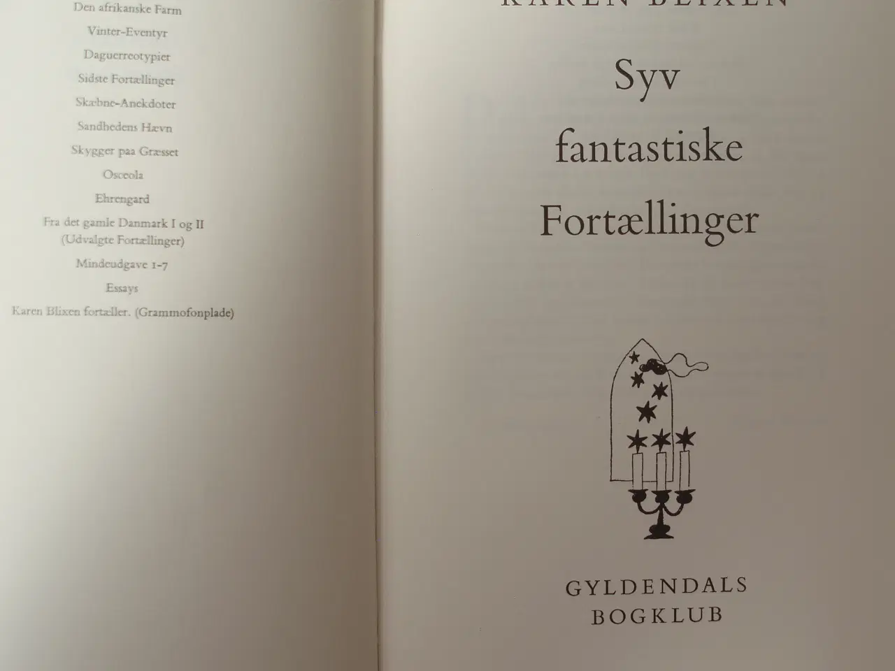 Billede 3 - 3 Karen Blixen Hardback bøger