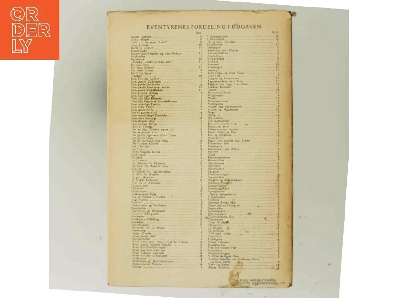 Billede 3 - H.C. Andersen Eventyr bog fra Flensteds Forlag