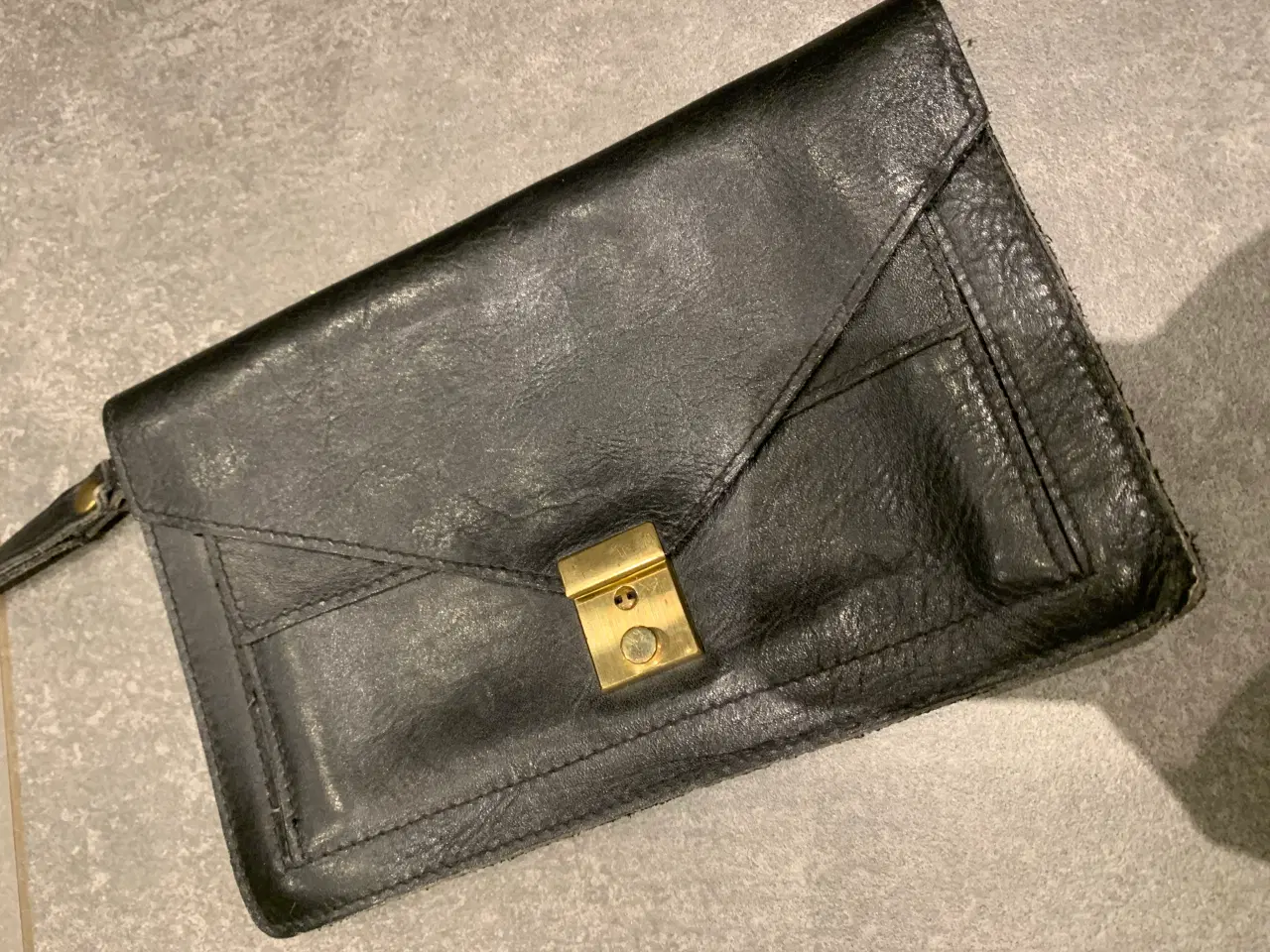 Billede 1 - Lille taske - Skind