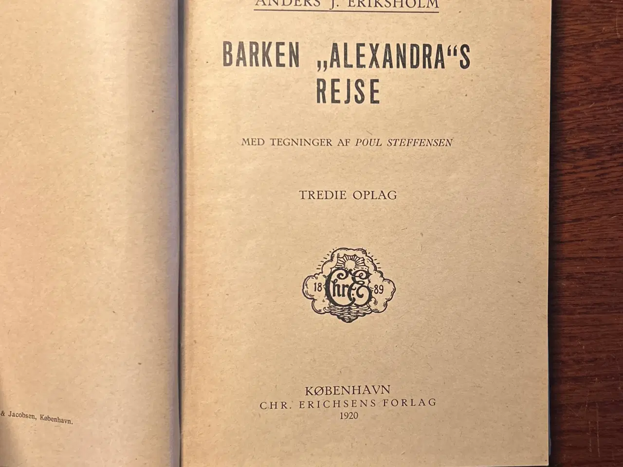 Billede 3 - Anders J. Eriksholm: Barken Alexandras rejse