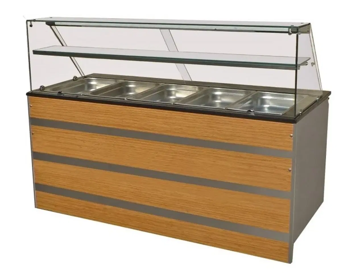 Billede 1 - Salatbar – 180 x 80 x 85 cm