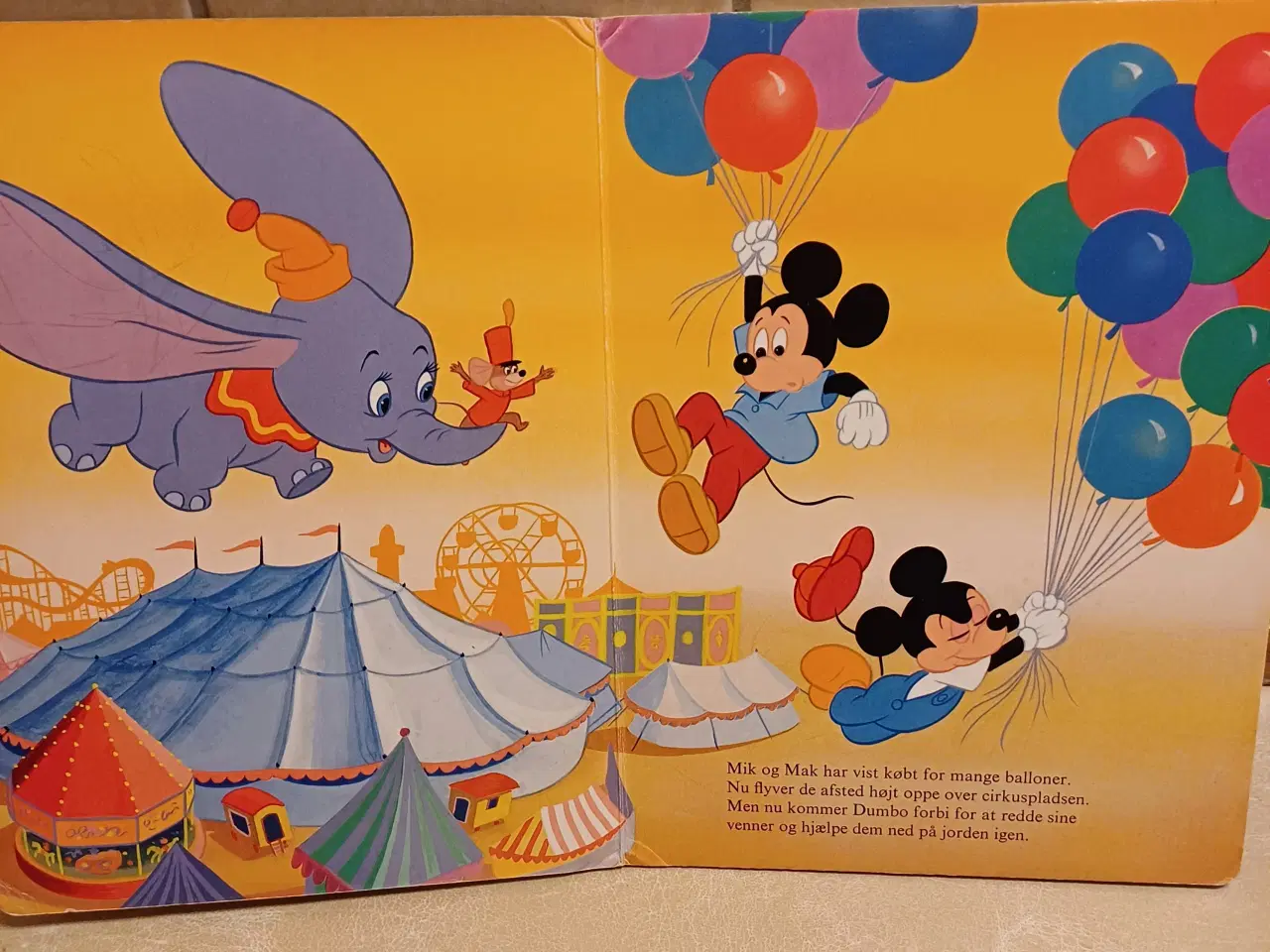 Billede 3 - Dumbo af Walt Disney - en pap-bog for de mindste