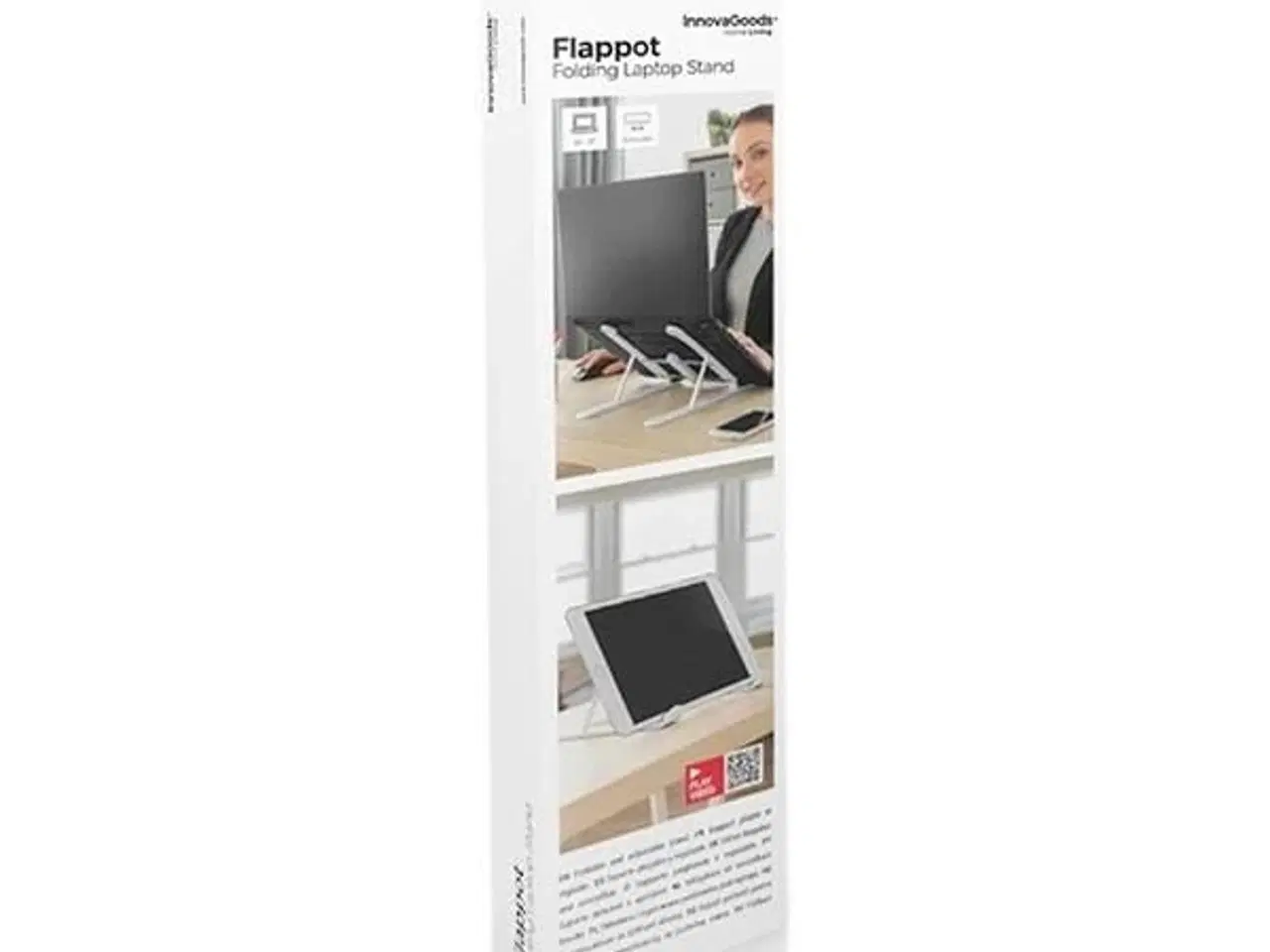 Billede 2 - Fleksibel og justerbar støtte til bærbar computer Flappot InnovaGoods