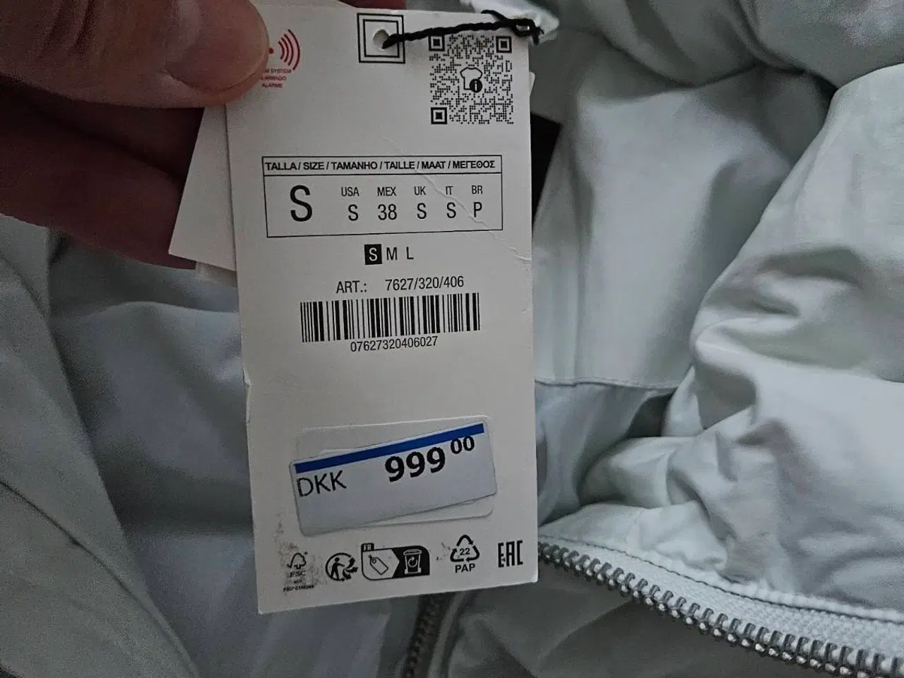 Billede 2 - Zara ægte dunjakke