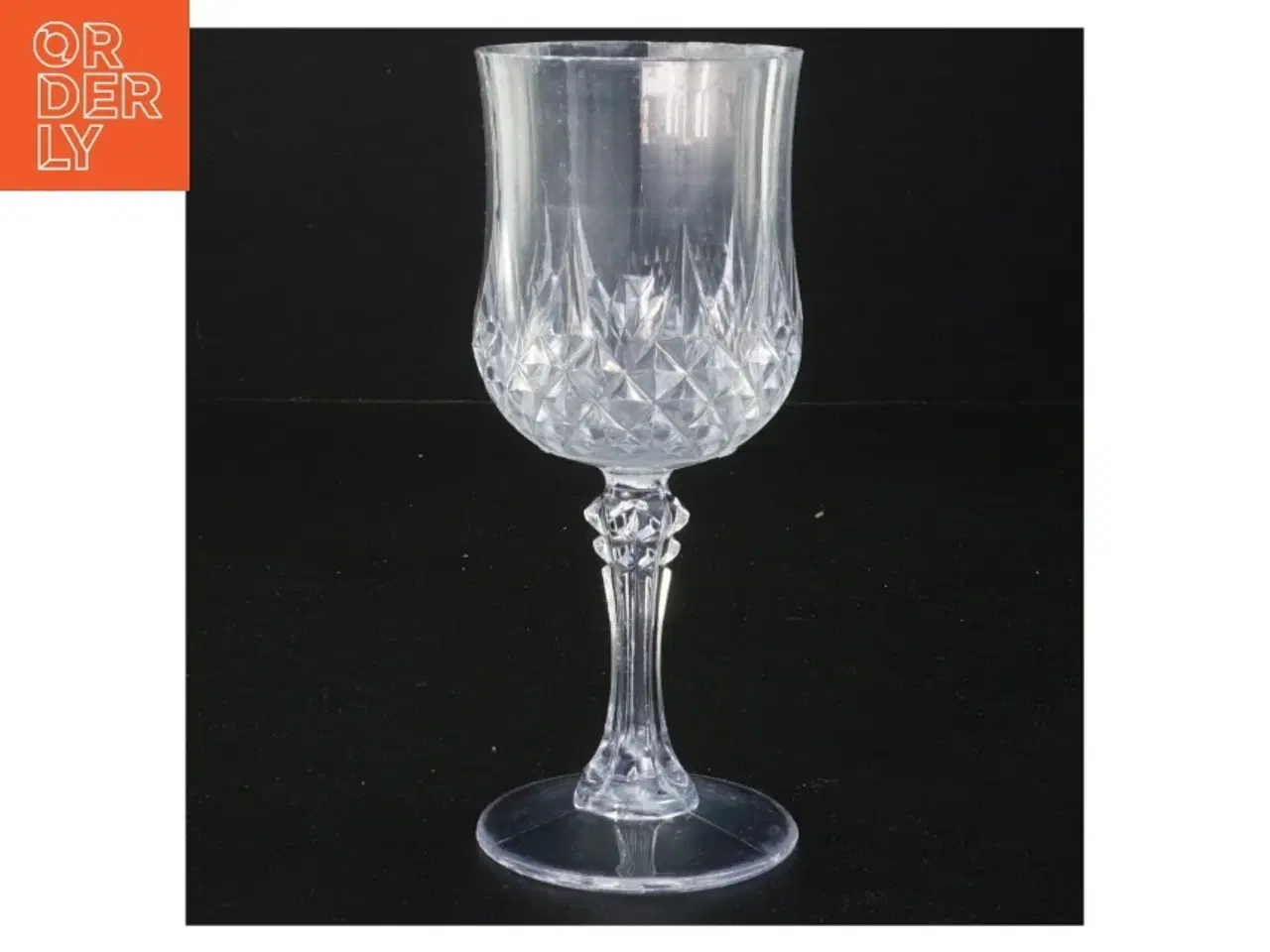 Billede 2 - Krystal vinglas (str. 17 cm)