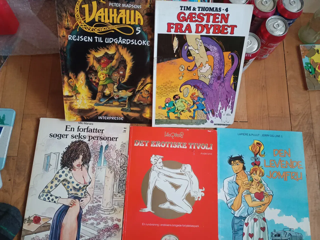 Billede 1 - Tegneserier, 5 album 