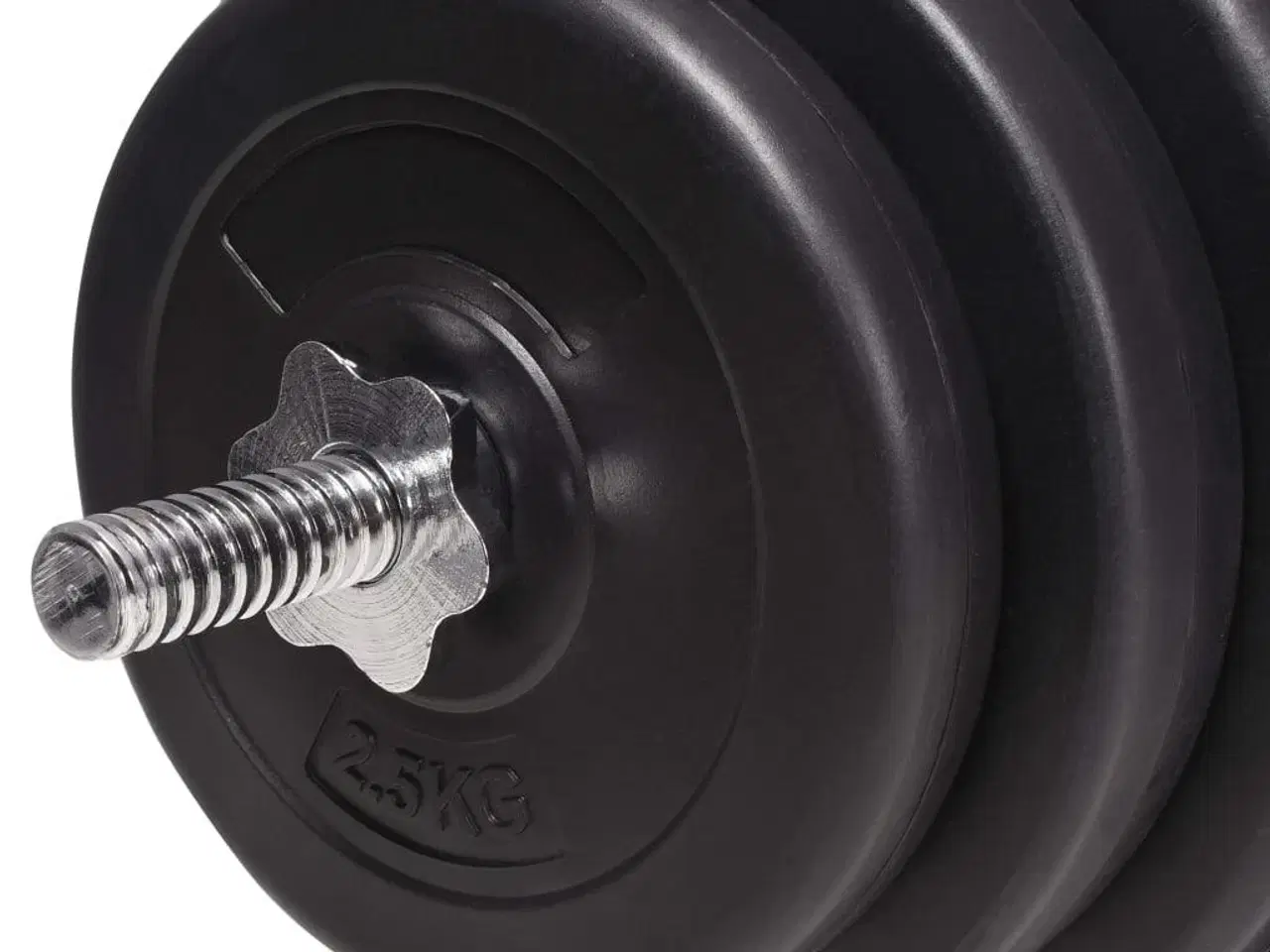 Billede 11 - Vægtbænk med vægtstativ, vægtstang- og håndvægtsæt 120 kg