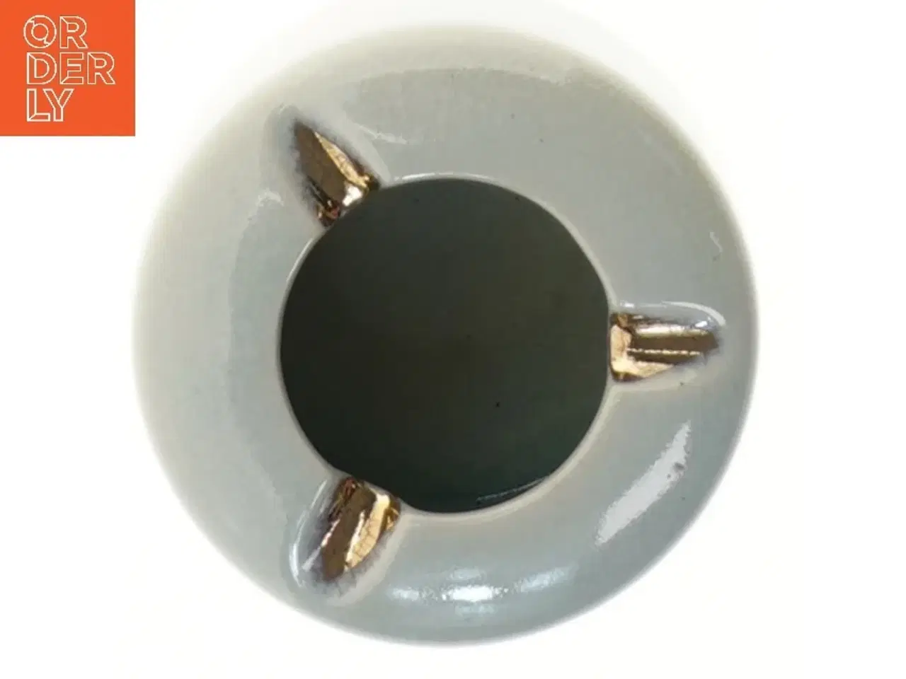Billede 2 - Dekoreret porcelæn skål (str. Ø 10 cm)