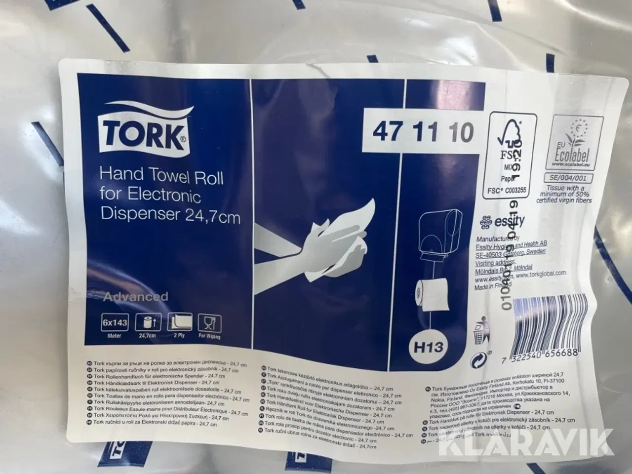 Billede 8 - Håndklæde ark Tork 471110