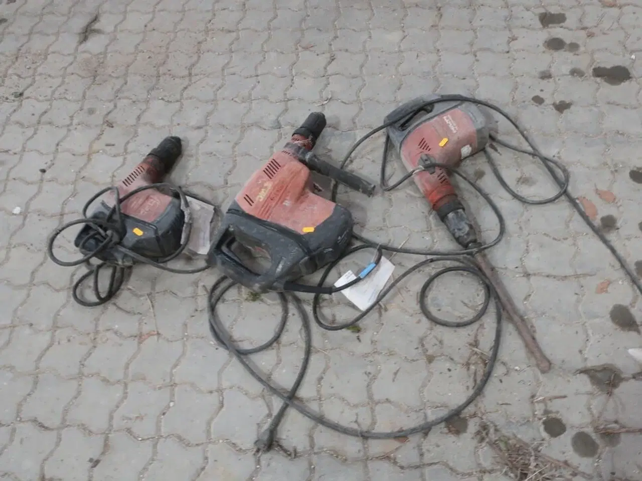 Billede 2 - 3 stk. Mejselhammer HILTI