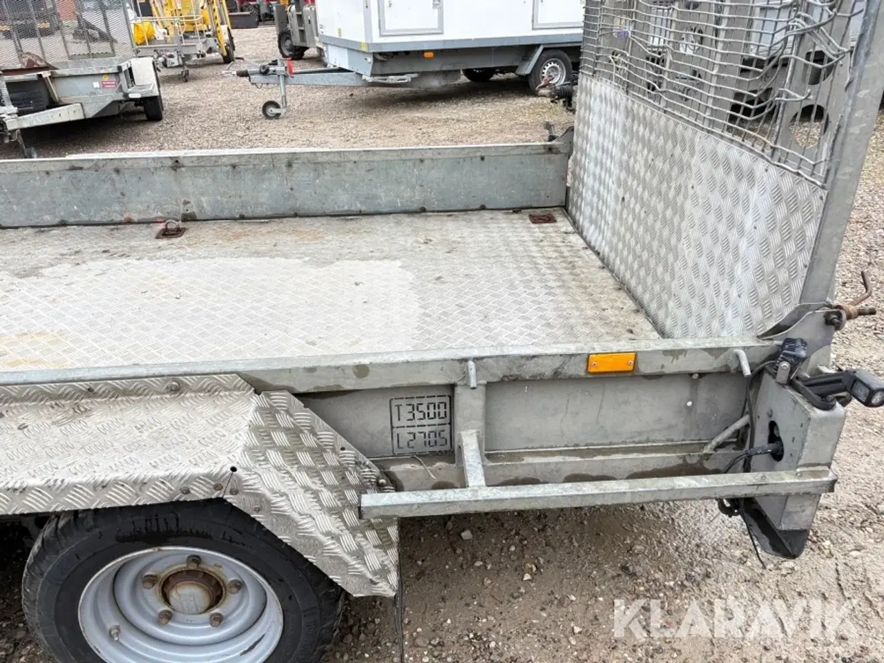 Billede 6 - Maskintrailer 3500kg IFOR Williams trailers 126-R