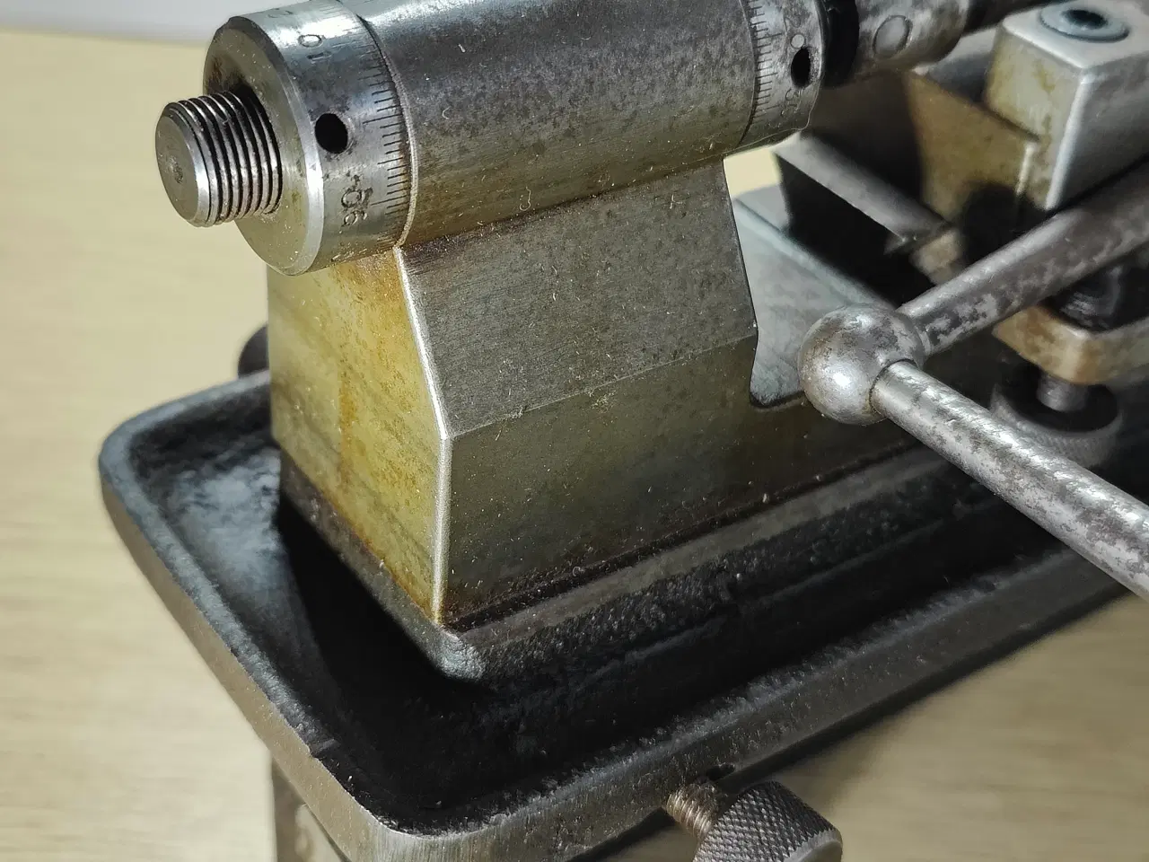 Billede 3 - ANTIK GEVINDRULLEMASKINE TIL EGER, SAMLEROBJEKT 