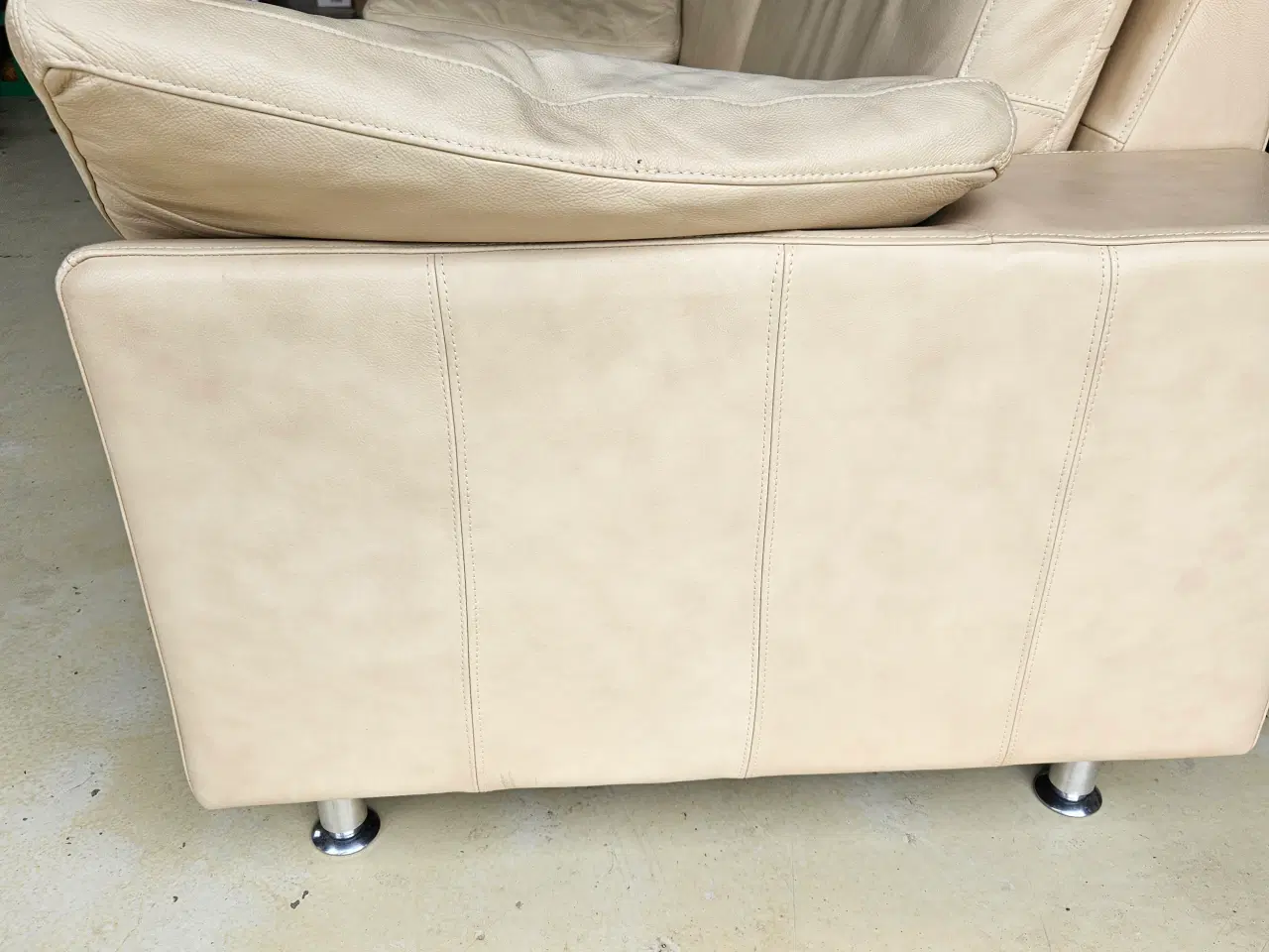Billede 2 - Sofa i læder