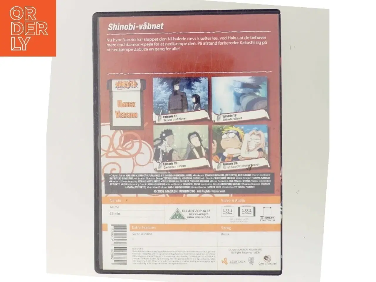 Billede 3 - Naruto: Shinobi-våbnet med Ikke specificeret (DVD)