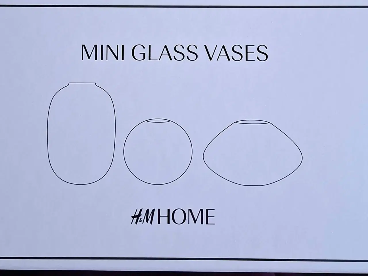 Billede 1 - H&M Home mini vaser