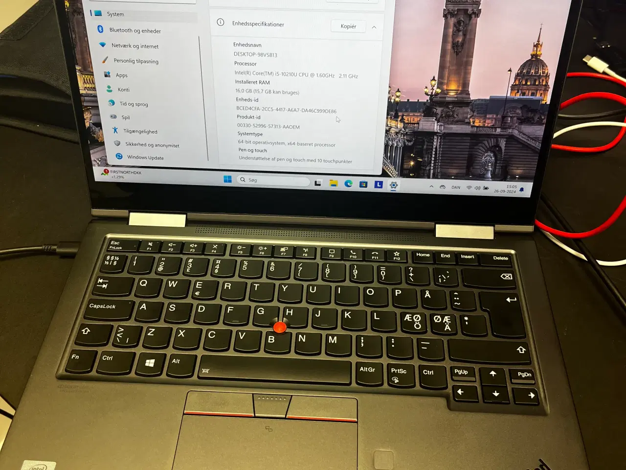 Billede 3 - Lenovo X1 Yoga Gen5