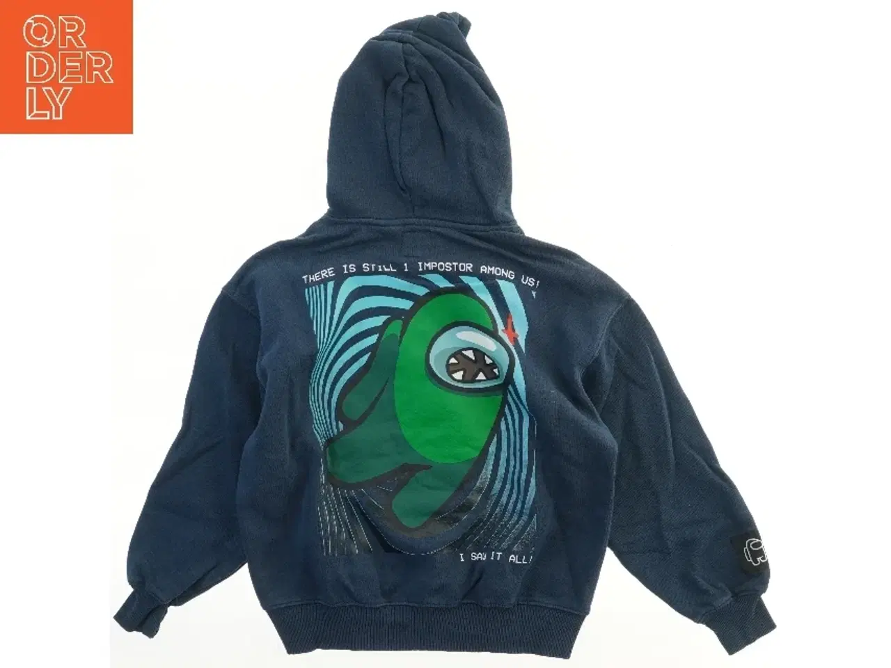 Billede 2 - Børne hættetrøje med print fra Zara (str. 140)