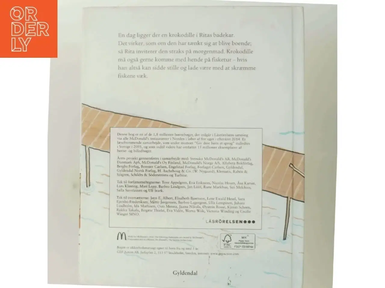 Billede 3 - Rita & Krokodille Fisketuren af Siri Melchior (Bog)