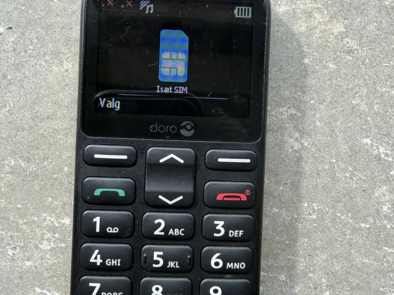 Billede 1 - Doro tlf med nyt batteri
