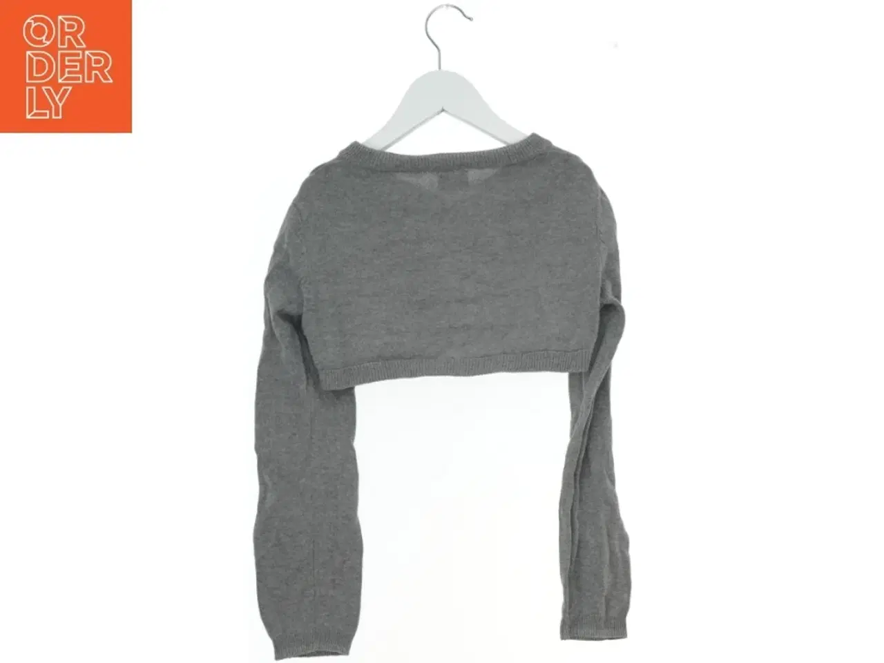 Billede 2 - Grå kort cardigan fra Name It (str. 134)
