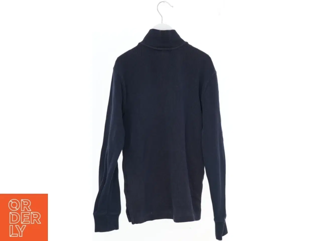 Billede 2 - Mørkeblå sweatshirt med lynlås fra Polo (str. 152)