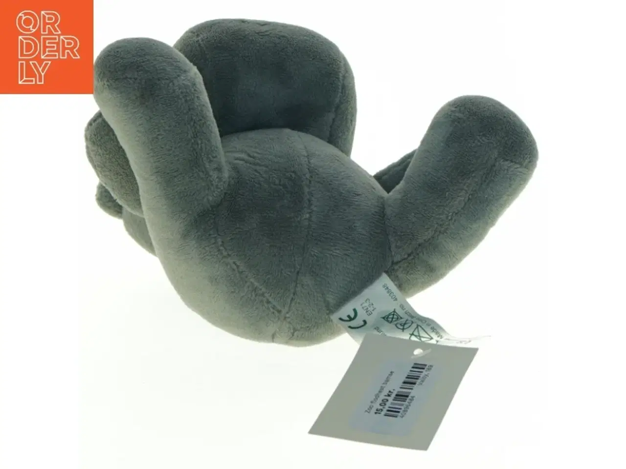 Billede 3 - Blødt flodhest tøjdyr (str. 15 x 18 cm)