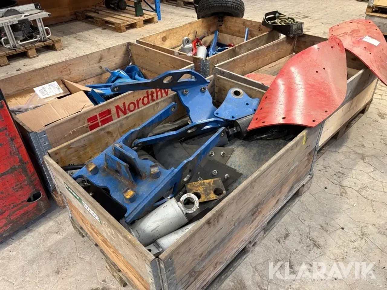 Billede 1 - Reservedele til landbrugsmaskiner 4 paller