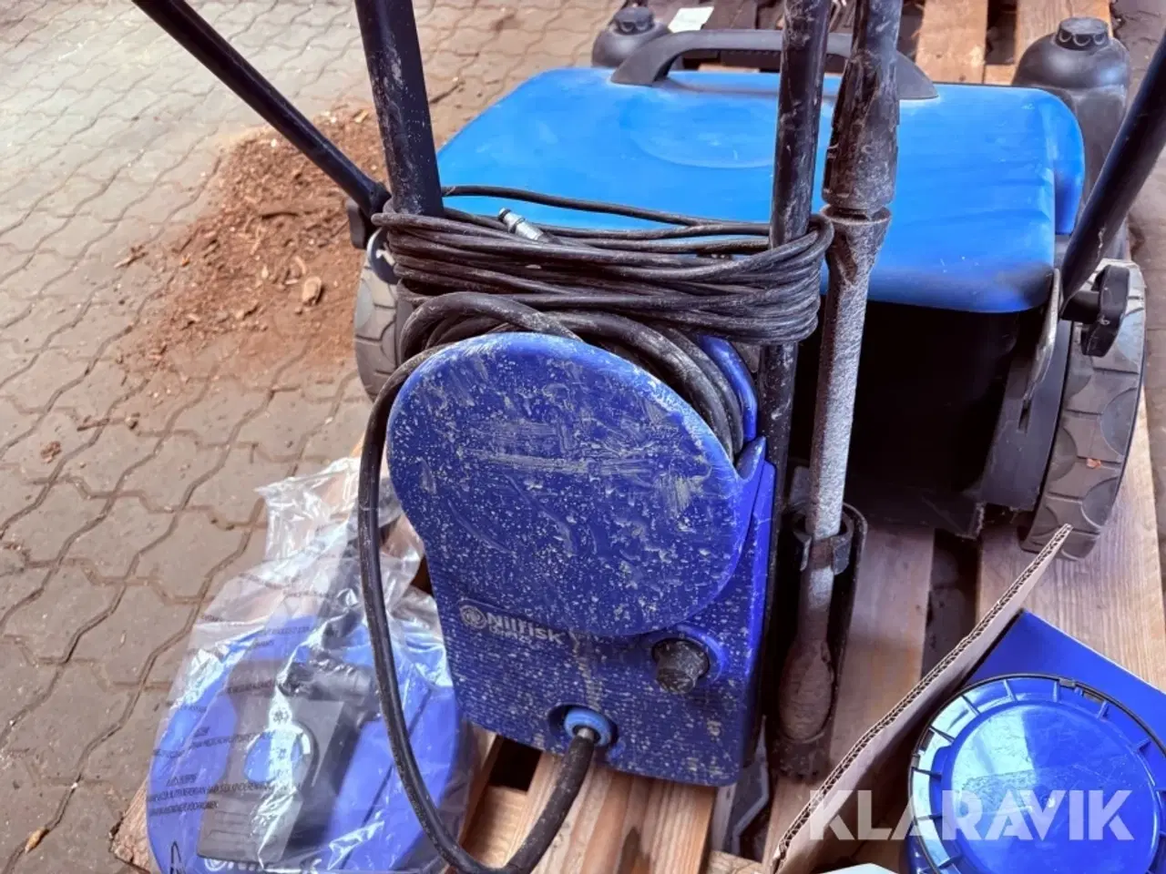 Billede 10 - Fejemaskine / højtryksrenser sæt