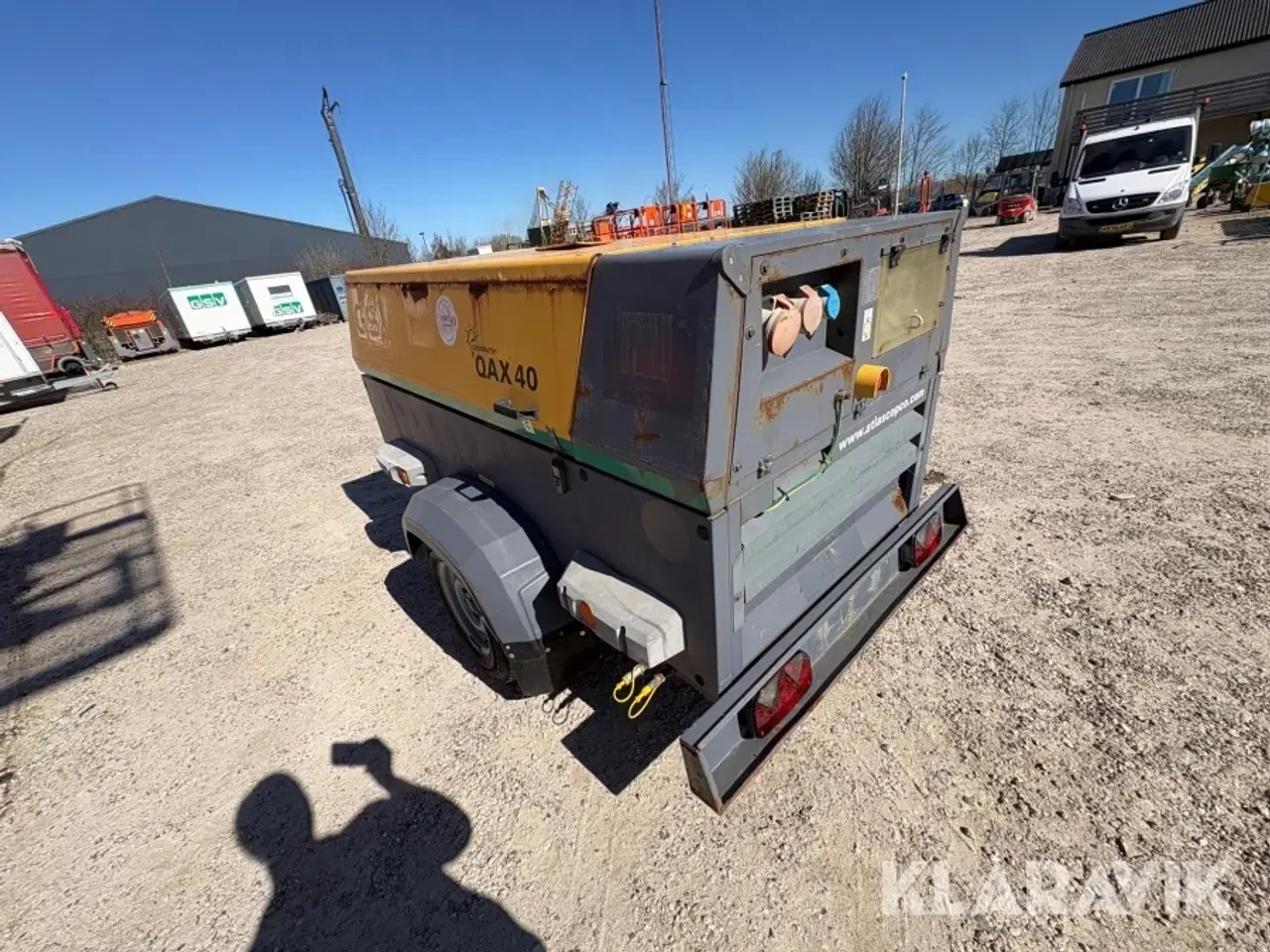 Billede 4 - Mobil generator Atlas Copco QAX 40