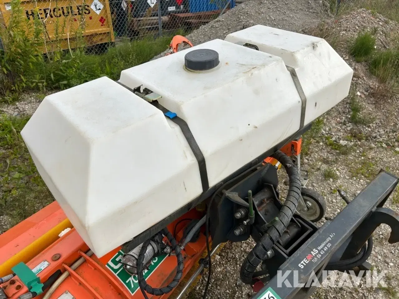 Billede 9 - Hydraulisk kost m. vandtank Modentech BMR 200